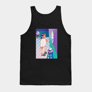 Mirror Clown Tank Top